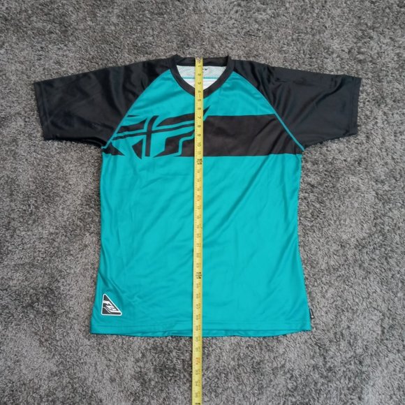 Fly Racing Shirt Mens Large Motocross Dirt biking Cycling Zipper Pouch - Picture 4 of 9